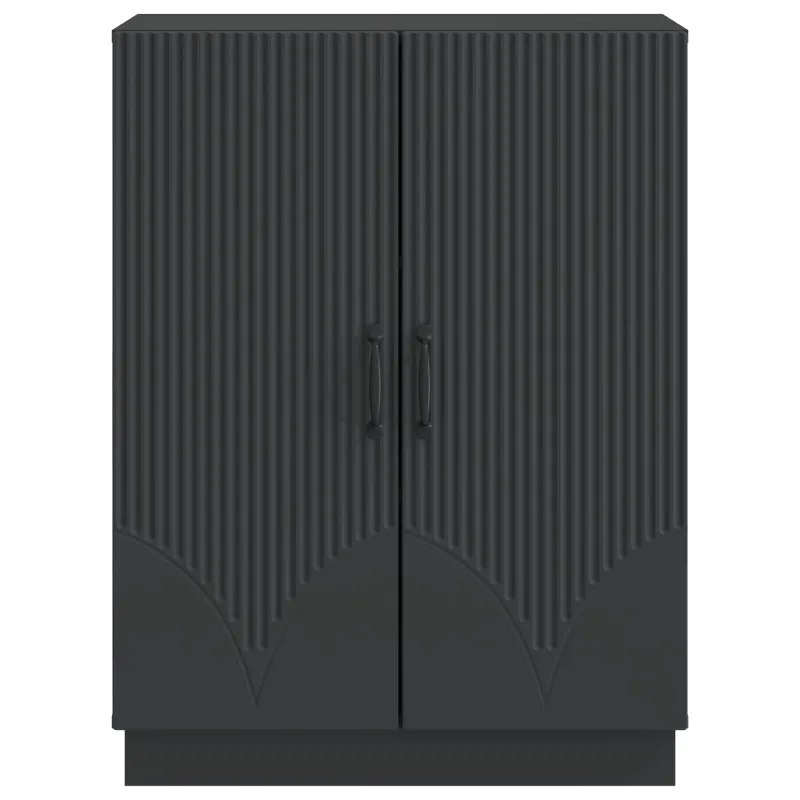 Kabalas Juoda 66 x 34,5 x 87 cm Apdirbta mediena