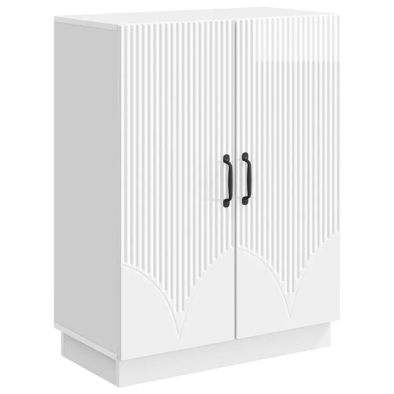 Kabalas Itin blizgi balta 66 x 34,5 x 87 cm Apdirbta mediena