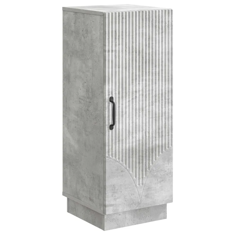 Kabalas Betono pilka 33 x 34,5 x 87 cm Apdirbta mediena