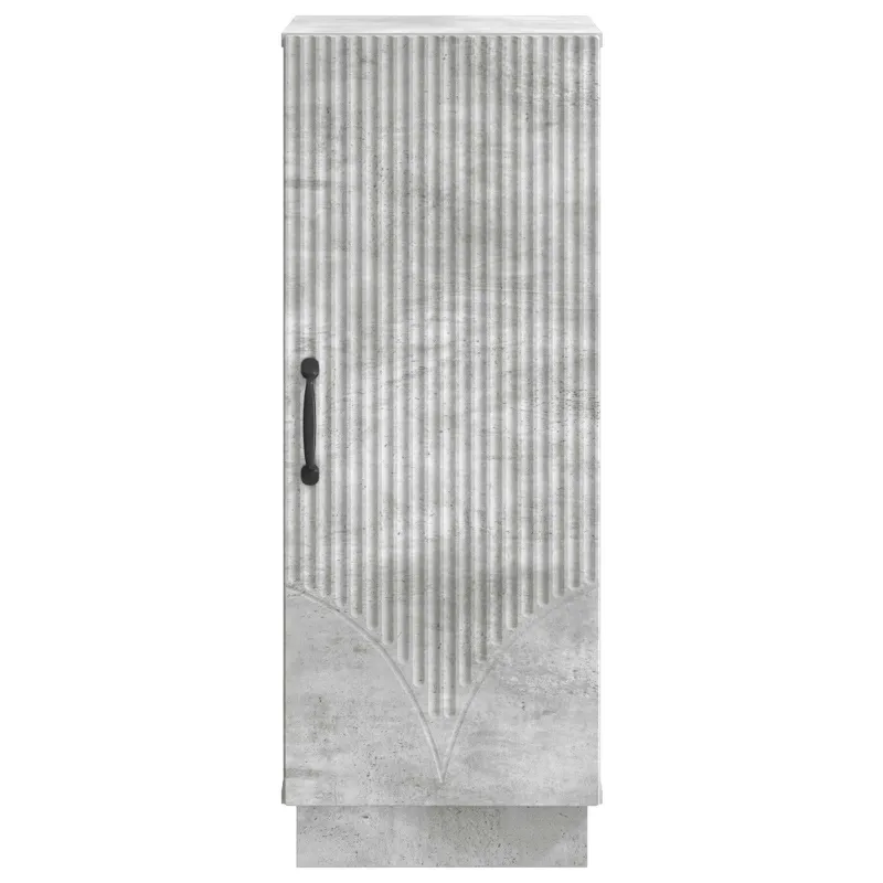 Kabalas Betono pilka 33 x 34,5 x 87 cm Apdirbta mediena