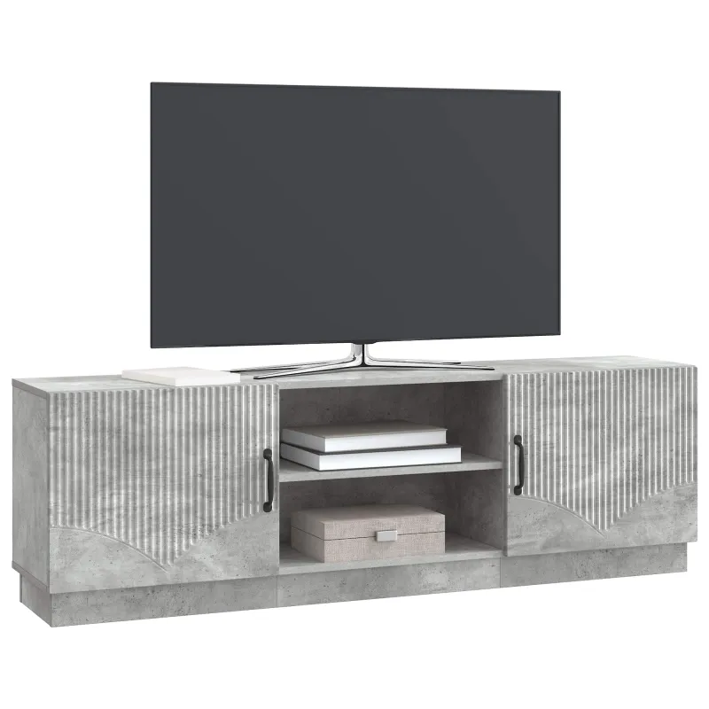 Televizoriaus spintelė Betono pilka 150 x 31 x 47 cm