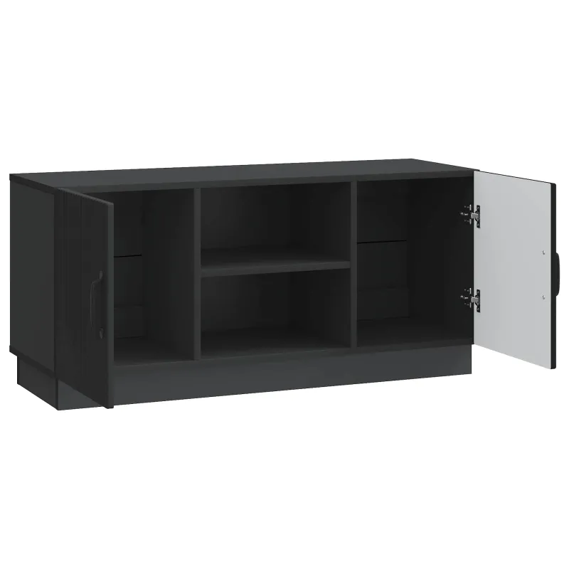 Televizoriaus spintelė Juoda 102 x 34,5 x 47 cm