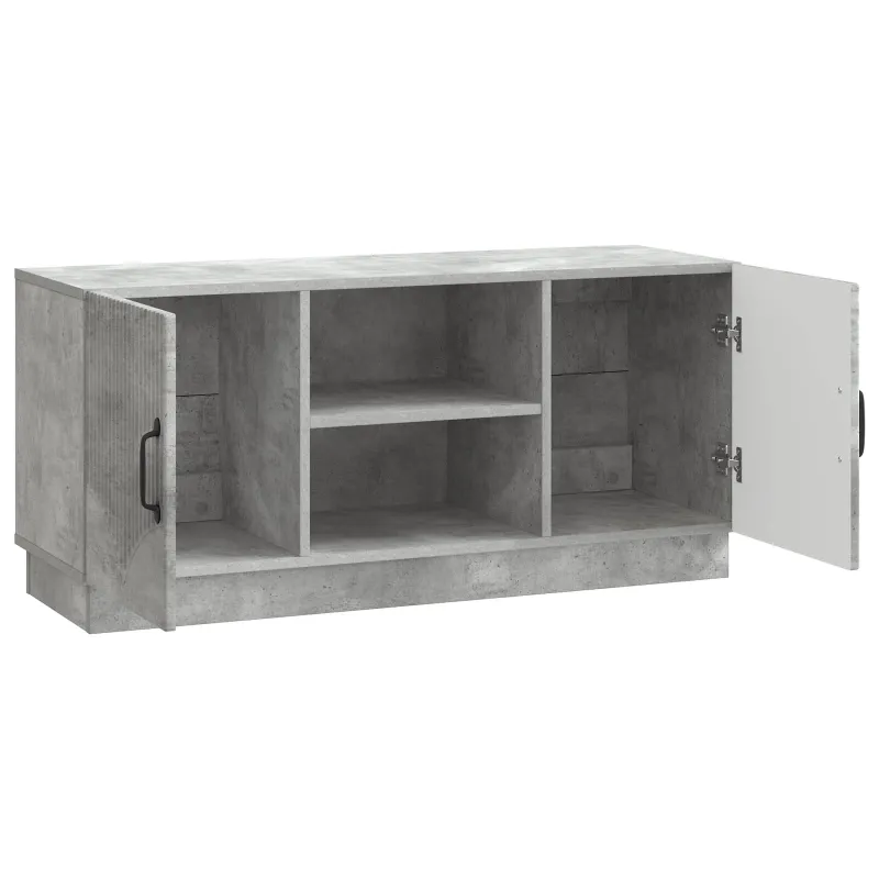 Televizoriaus spintelė Betono pilka 102 x 34,5 x 47 cm