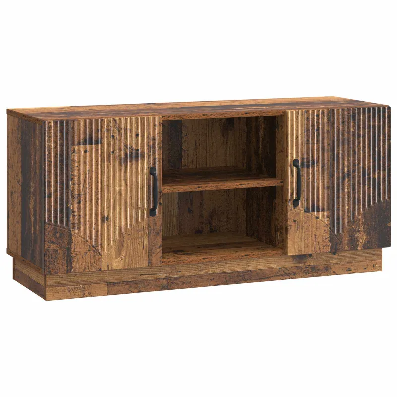 Televizoriaus spintelė Sendintos medienos 102 x 34,5 x 47 cm