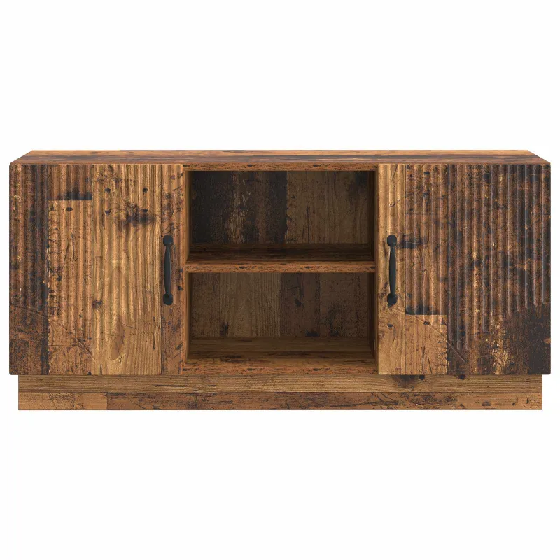 Televizoriaus spintelė Sendintos medienos 102 x 34,5 x 47 cm