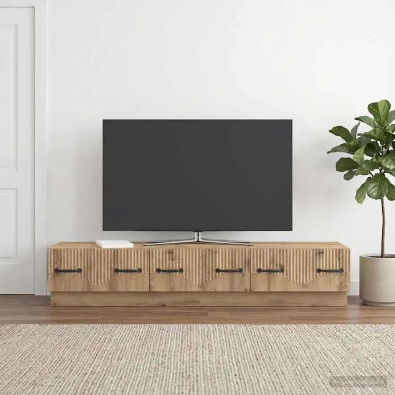 Televizoriaus spintelė Artisano ąžuolo 147 x 34,5 x 27 cm
