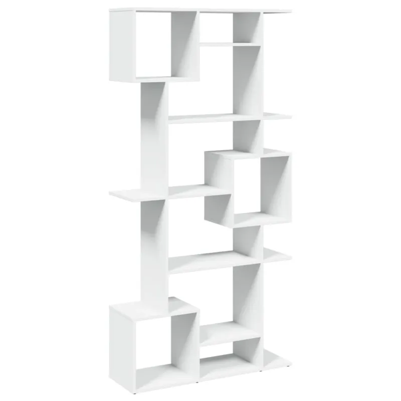 Spintelė knygoms, baltos spalvos, 92x29x188cm, MDP