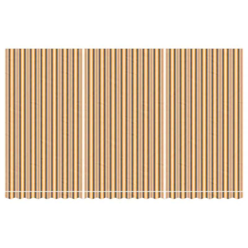 Pakaitinis audinys markizei, įvairių spalvų, 6x3,5m, dryžuotas