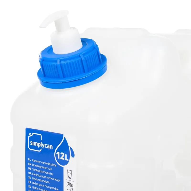 Vandens talpa su čiaupu ir muilo dozatoriumi, 10l, plastikas