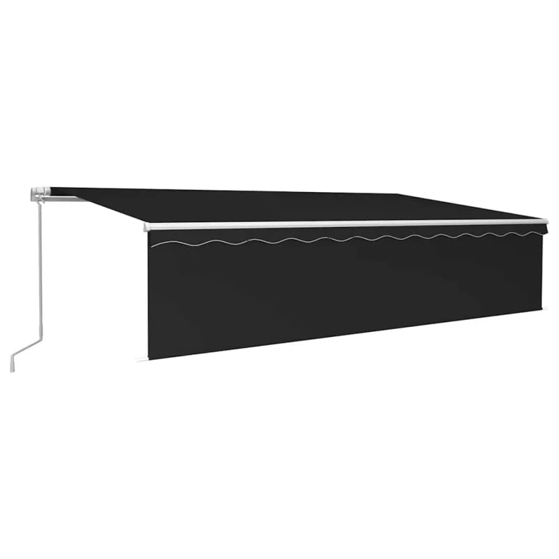 Rankiniu būdu ištraukiama markizė, antracito, 6x3m