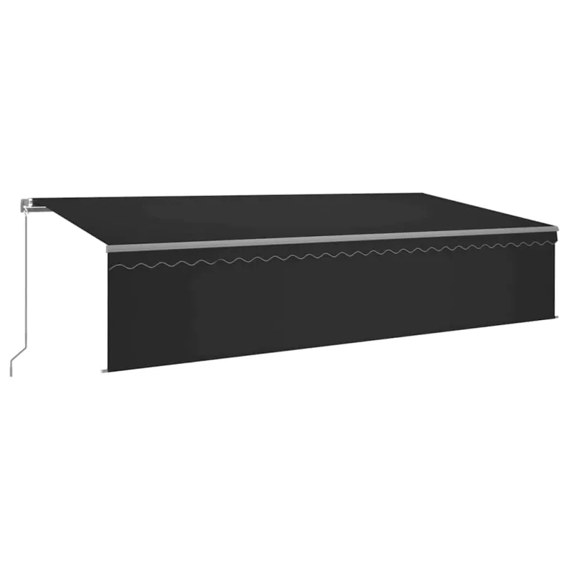Rankiniu būdu ištraukiama markizė, antracito, 6x3m