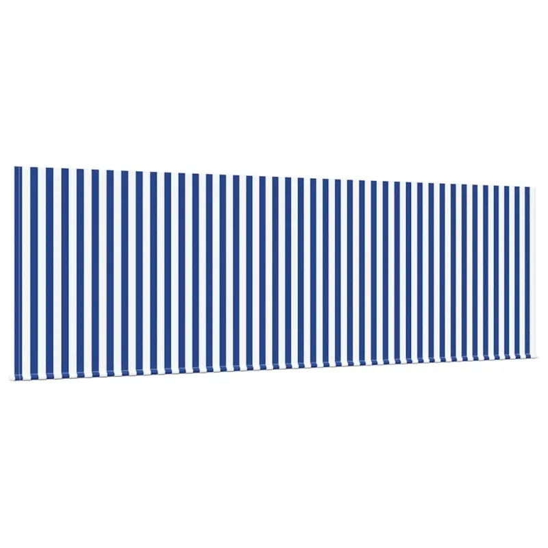 Ištraukiama markizė Mėlyna ir balta 400 x 200 cm