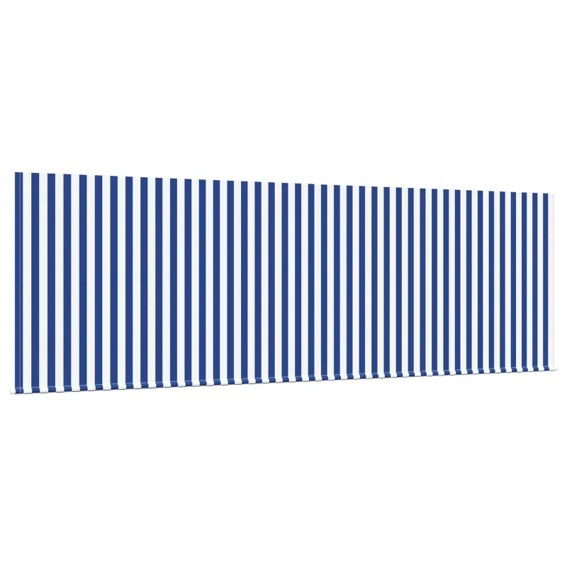 Ištraukiama markizė Mėlyna ir balta 400 x 200 cm