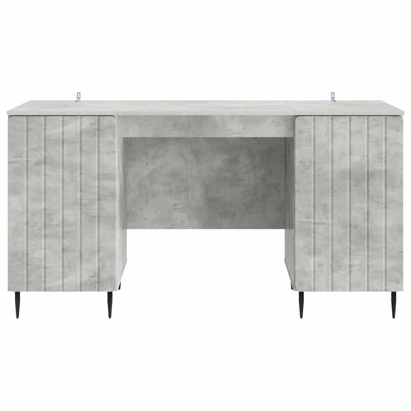 Stalas Betono pilka 142,5 x 50 x 75 cm Apdirbta mediena