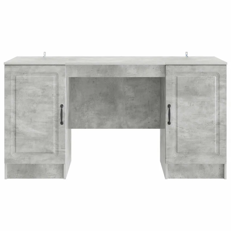 Stalas Betono pilka 142,5 x 50 x 75 cm Apdirbta mediena