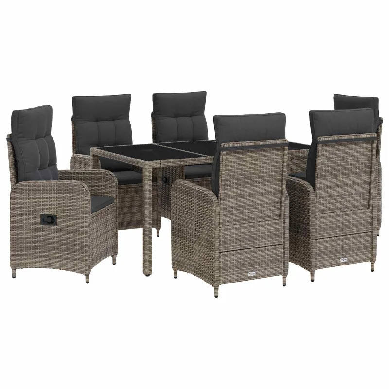 Lauko valgomojo komplektas 7 pcs