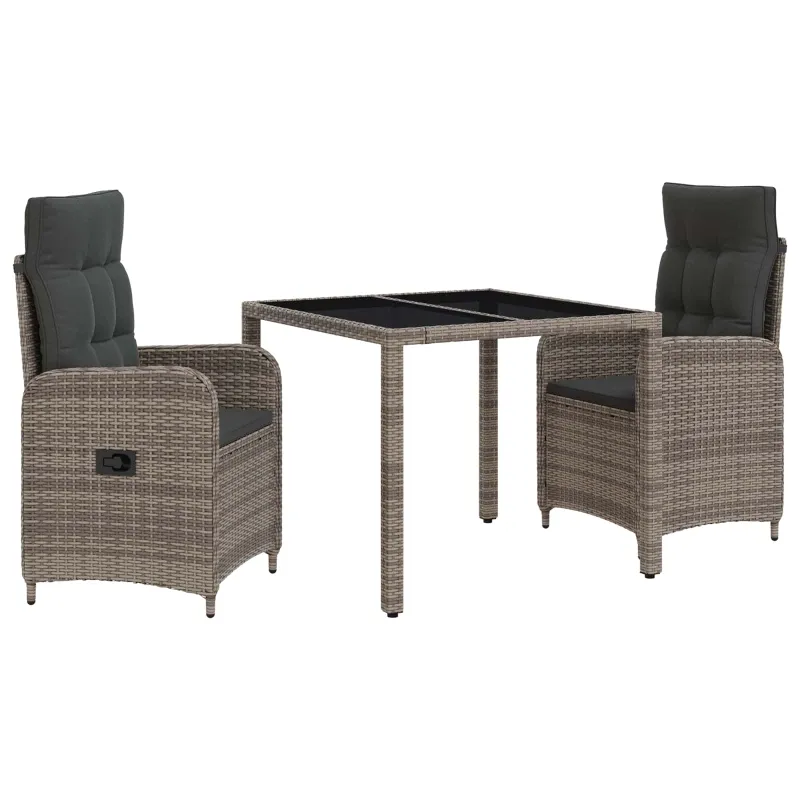 Lauko valgomojo komplektas 3 pcs