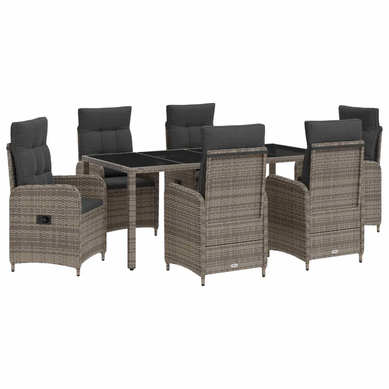 Lauko valgomojo komplektas 7 pcs