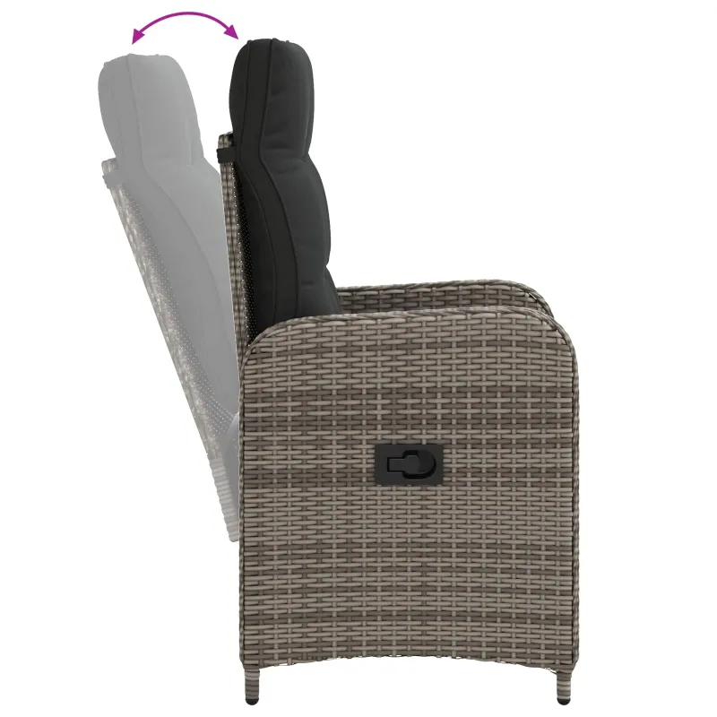 Lauko valgomojo komplektas 7 pcs