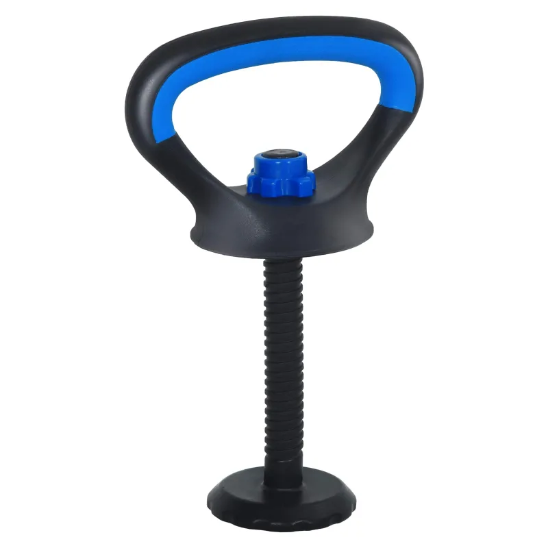 4-in-1 hantelių rinkinys 40kg Juoda ir mėlyna