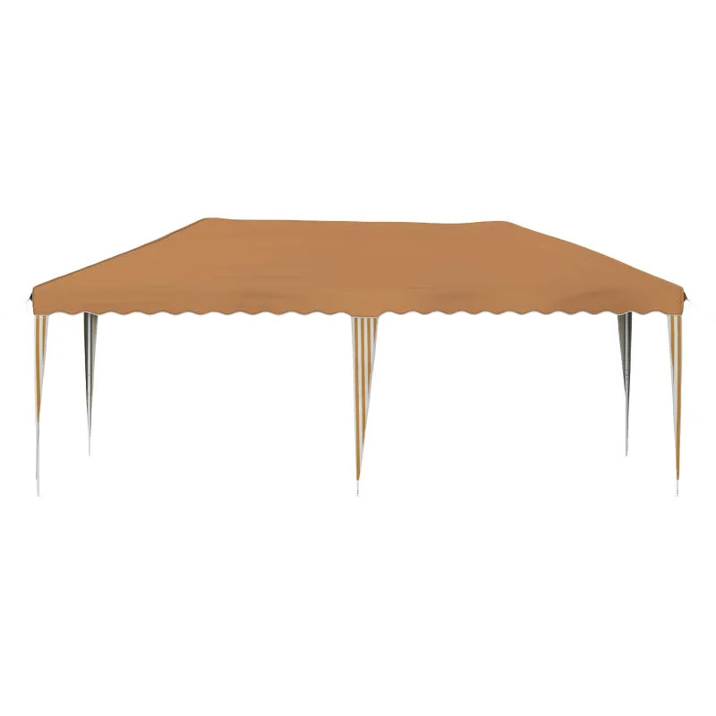 Pop-up šventinis palapinė 575 x 290 x 245 cm Smėlio