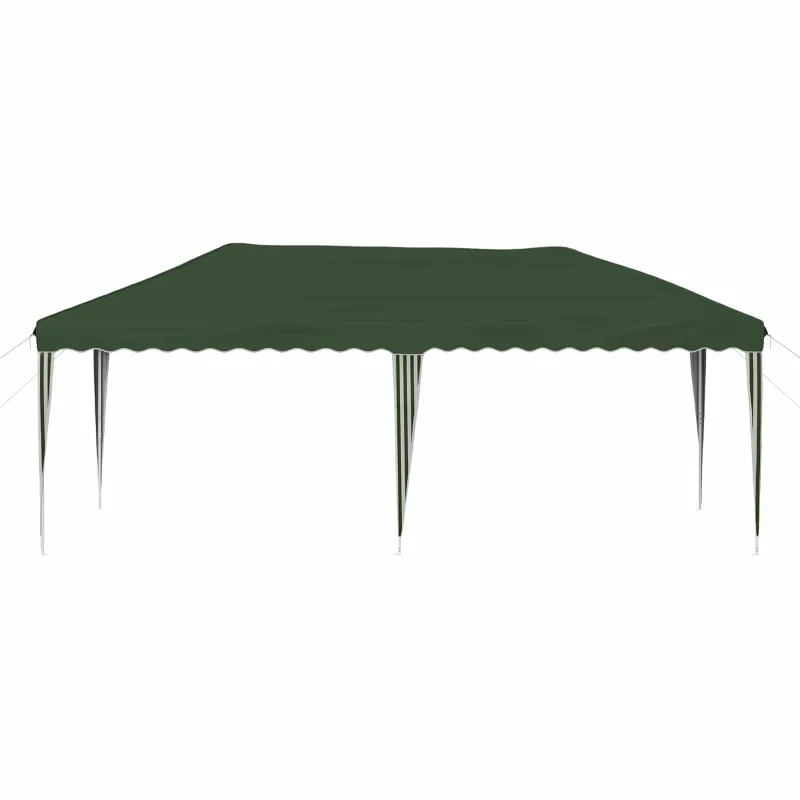 Pop-up šventinis palapinė 575 x 290 x 245 cm Žalia