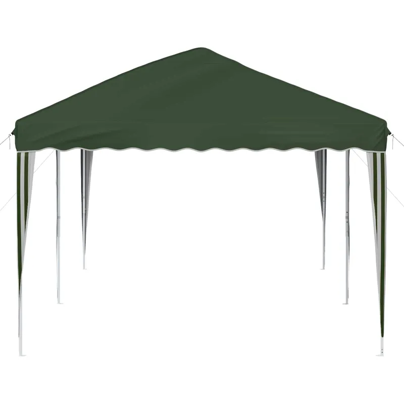 Pop-up šventinis palapinė 575 x 290 x 245 cm Žalia