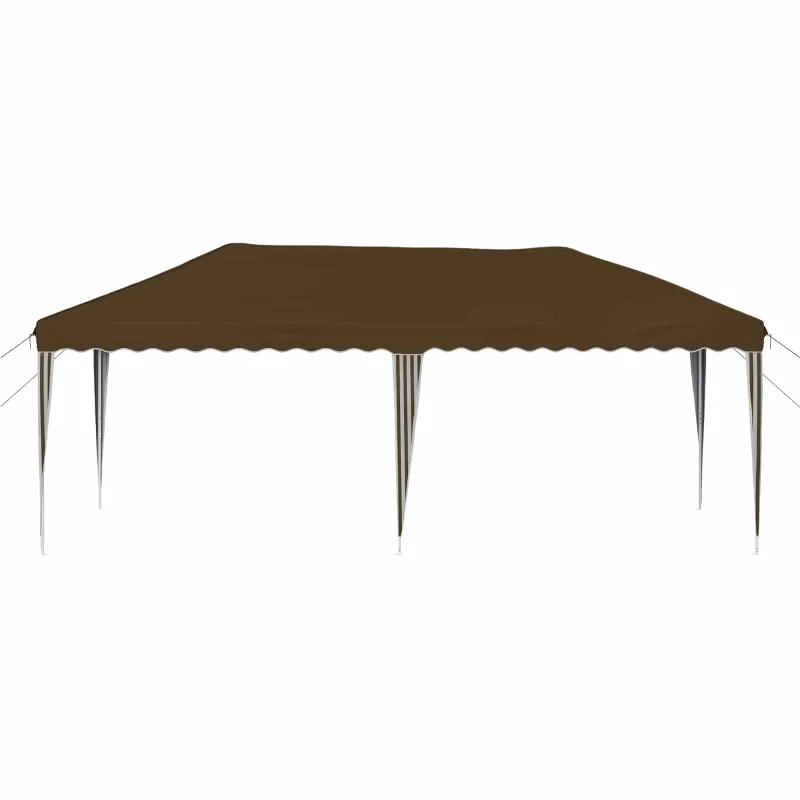 Pop-up šventinis palapinė 575 x 290 x 245 cm Taupe