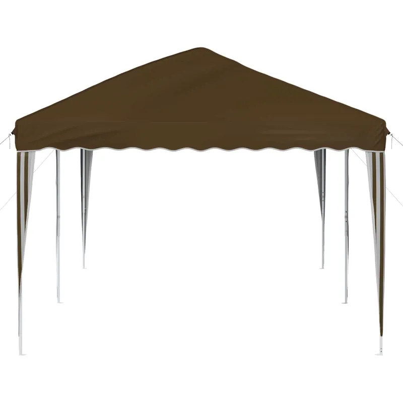 Pop-up šventinis palapinė 575 x 290 x 245 cm Taupe