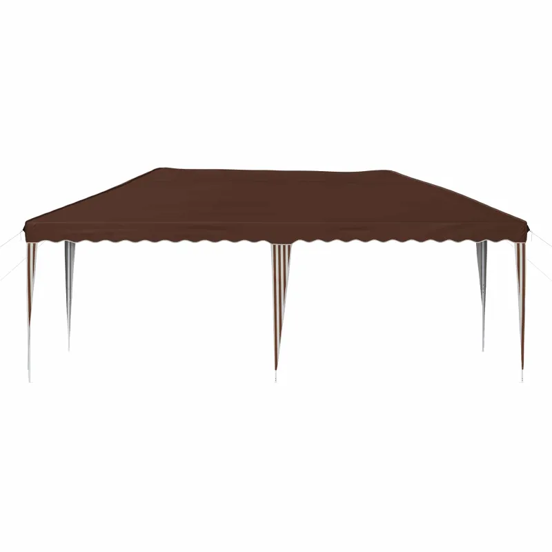 Pop-up šventinis palapinė 575 x 290 x 245 cm Ruda