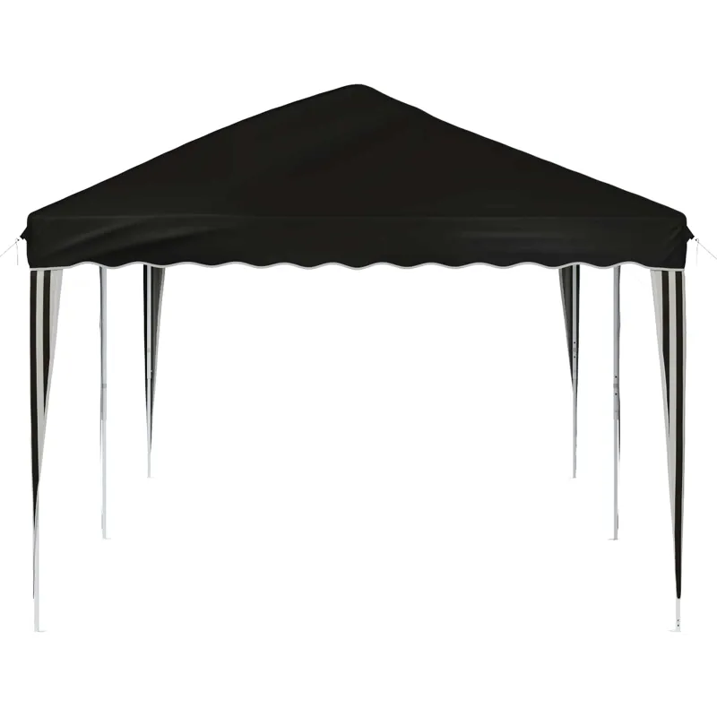 Pop-up šventinis palapinė 575 x 290 x 245 cm Juoda