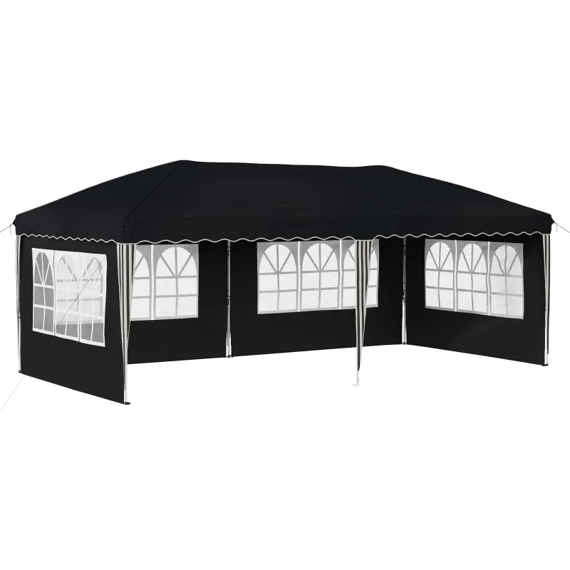 Pop-up šventinis palapinė 575 x 289 x 245 cm Antracitas