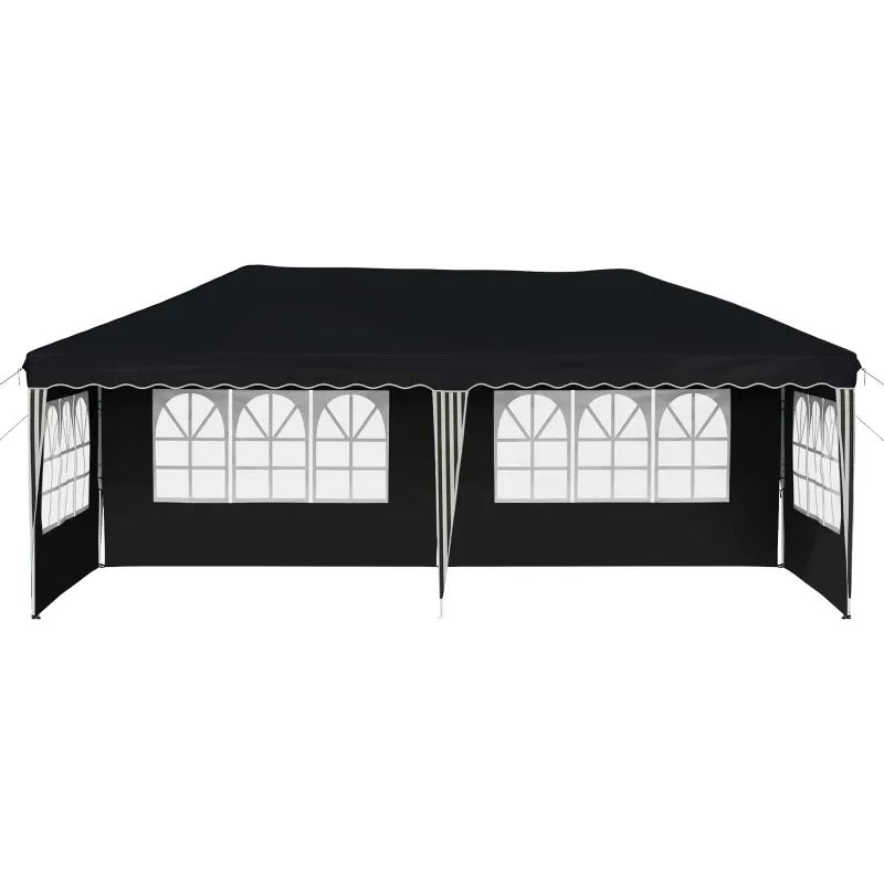 Pop-up šventinis palapinė 575 x 289 x 245 cm Antracitas