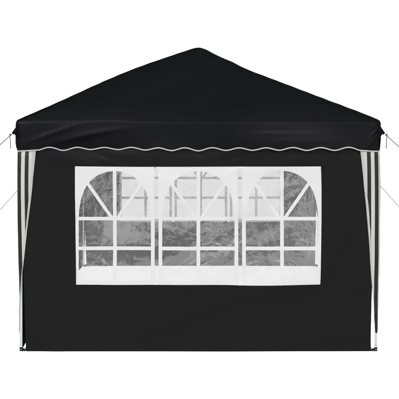Pop-up šventinis palapinė 575 x 289 x 245 cm Antracitas