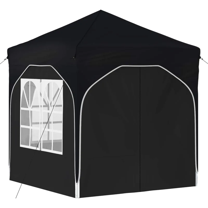 Pop-up šventinis palapinė 192 x 192 x 245 cm Antracitas