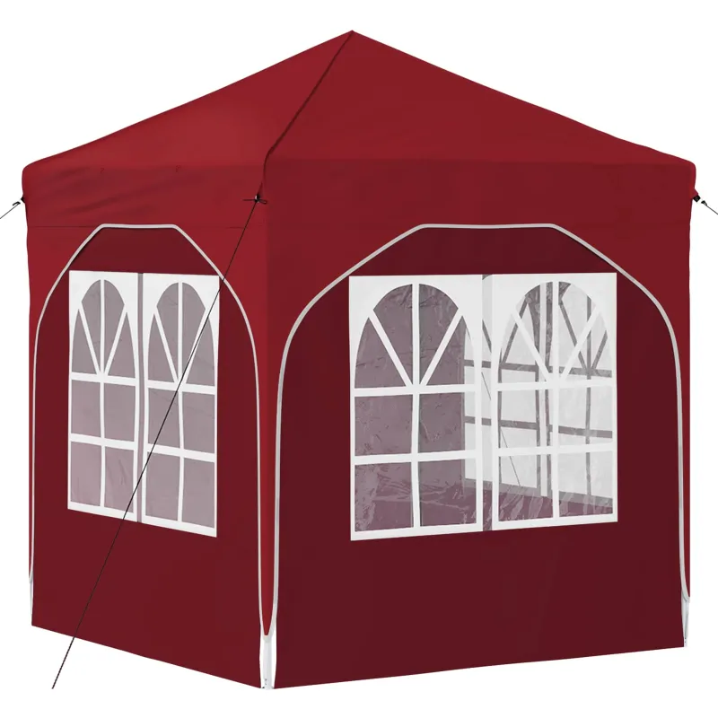 Pop-up šventinis palapinė 192 x 192 x 245 cm Vyšninė
