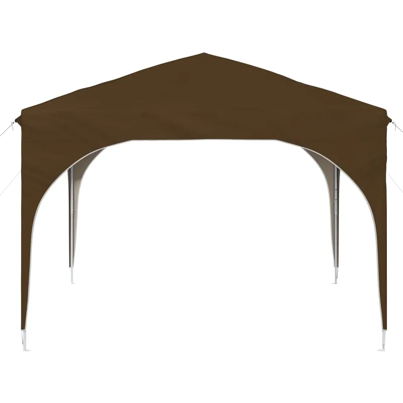 Pop-up šventinis palapinė 290 x 290 x 245 cm Taupe