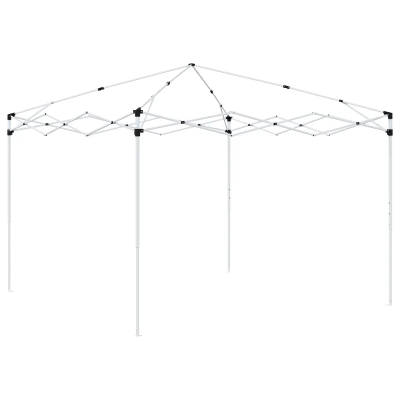Pop-up šventinis palapinė 290 x 290 x 245 cm Ruda