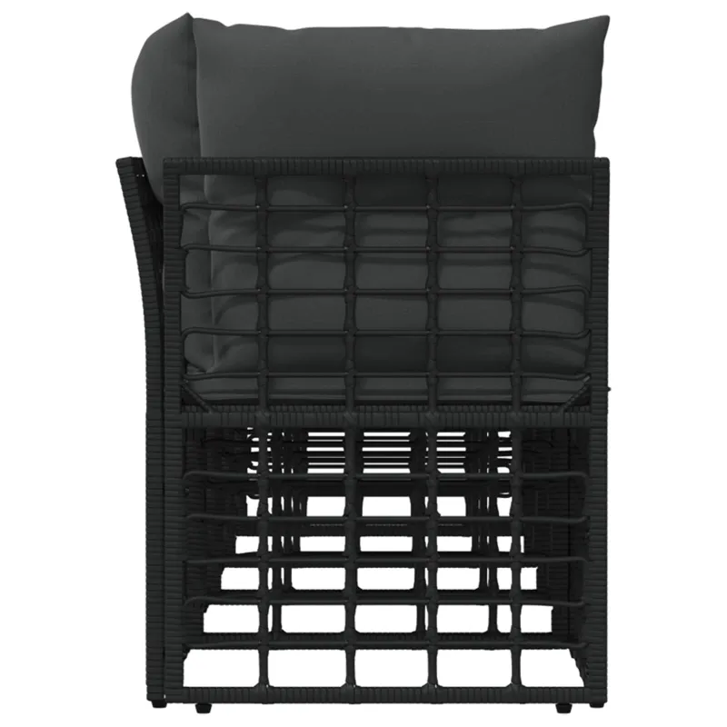 4 sėdimų vietų sodo sofa su kaire ranka 4 pcs 4-Vietų skaičius