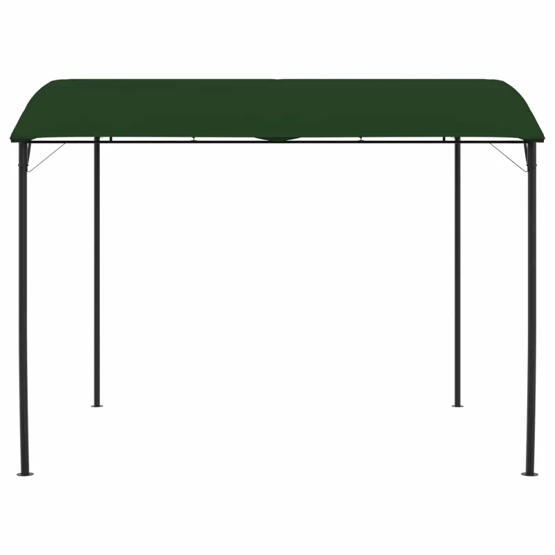Pavėsinė 3 x 3 x 2,55 m Žalia Audinys ir aliuminis 180 gsm