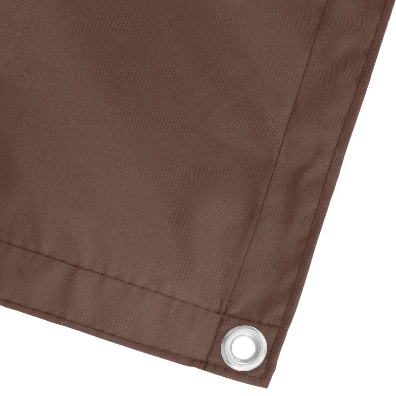 Balkono Ekranas Ruda 110 x 500 cm Oksfordo audinys