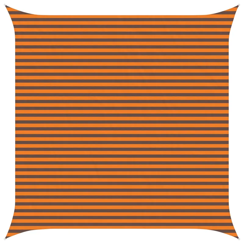 Saulės burė Oranžinė ir ruda 4,5 x 4,5 m