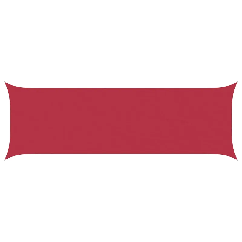 Saulės burė Raudona 6 x 2 m 100% poliesteris Oksfordas