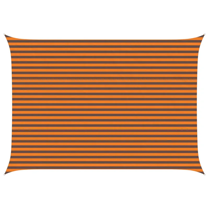Saulės burė Oranžinė ir ruda 5 × 3,5 m