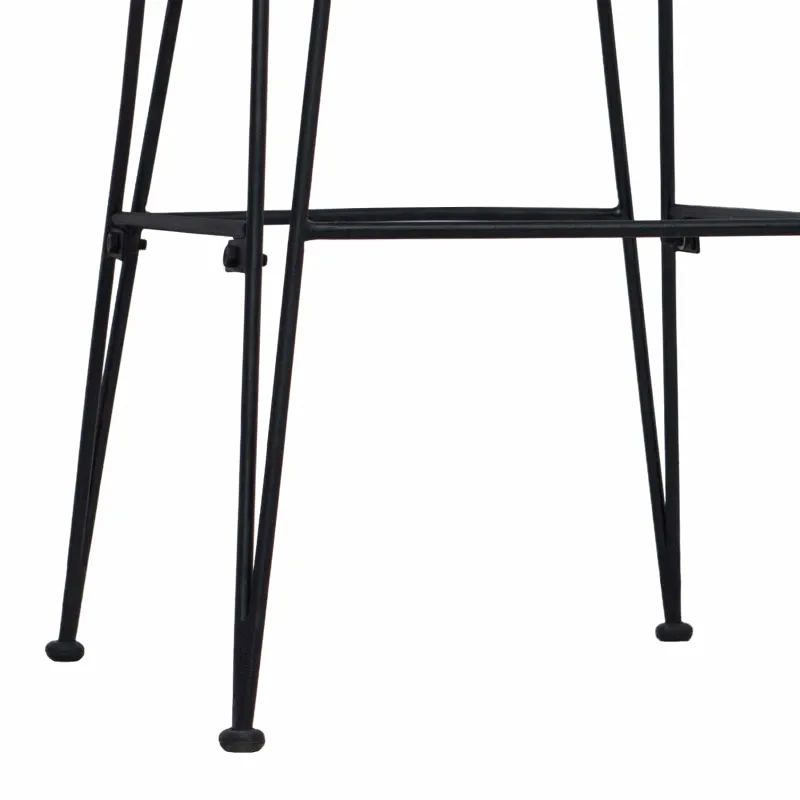 Baro taburetė 2 pcs Natūrali 44 x 55 x 109 cm Ratana ir Plienas