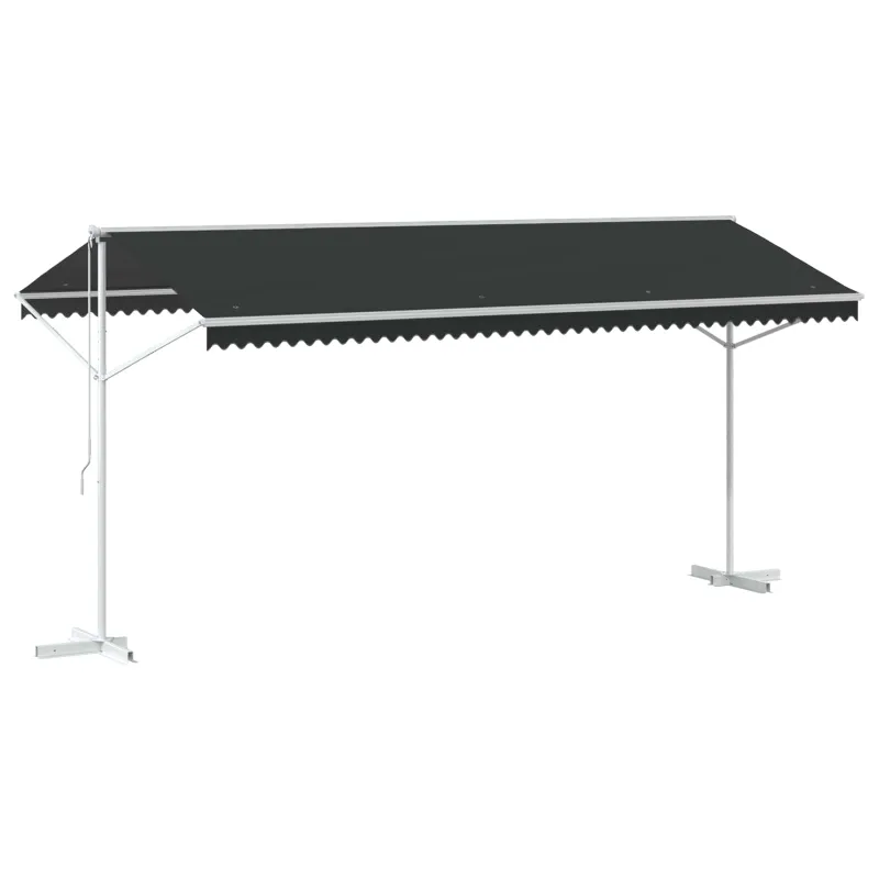 Atvira markizė Antracito 5 x 3 m Poliesteris