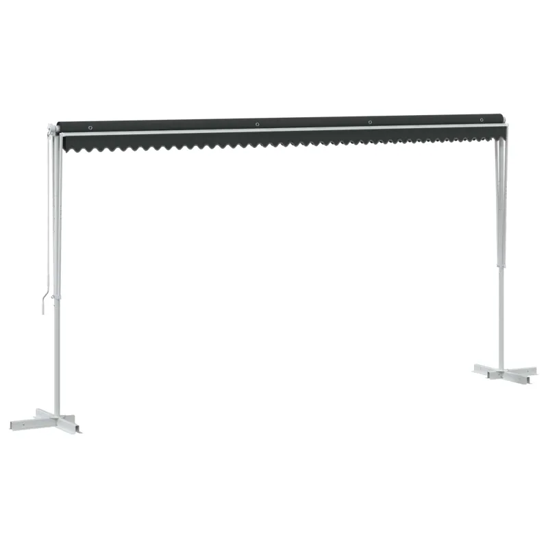 Atvira markizė Antracito 5 x 3 m Poliesteris