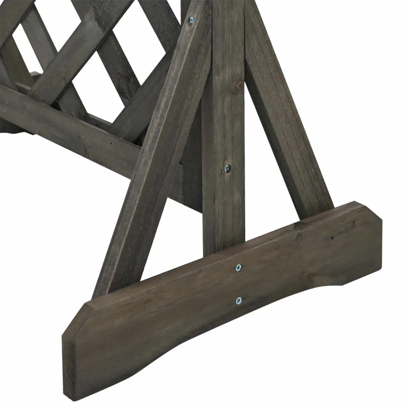 Vertikalus sodinimo trellis Pilka 48 x 30 x 70,5 cm