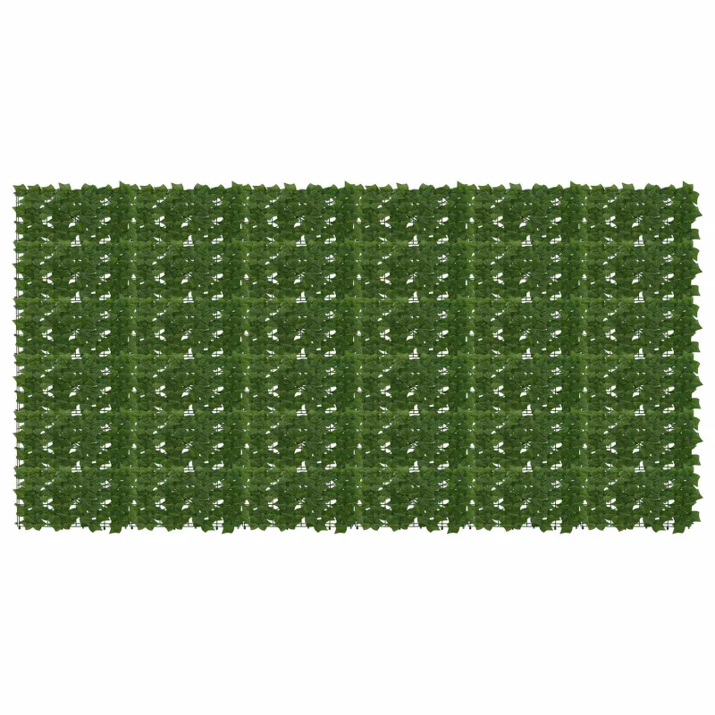 Balkono ekranas su lapais 300 x 150 cm Polietilenas ir audinys