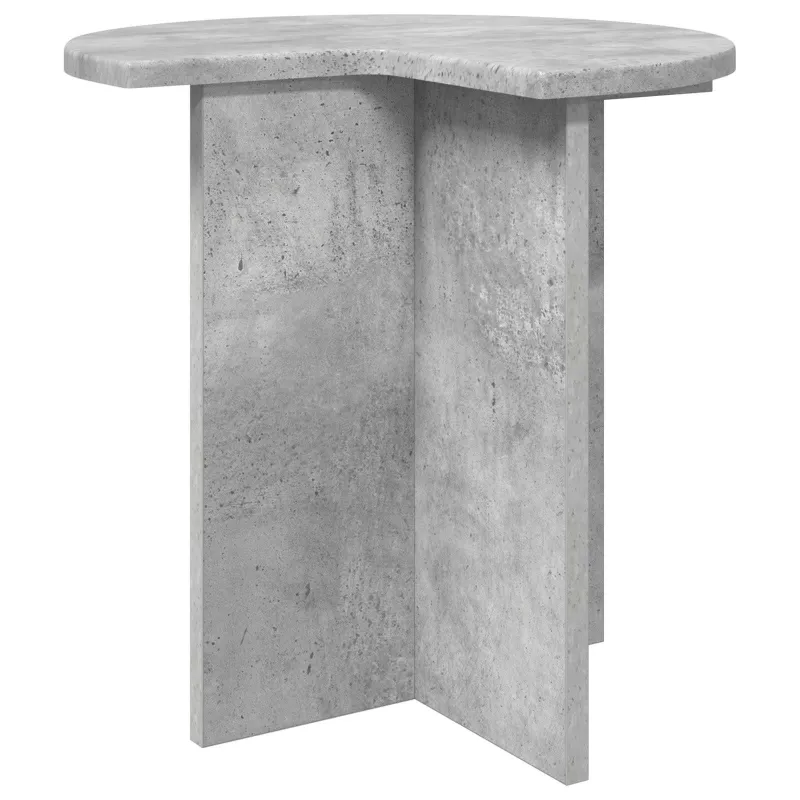 Šoninis stalas 2 pcs Betono pilka Ø 39 x 38 cm Apdirbta mediena